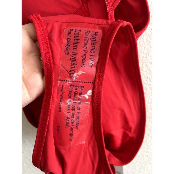 Andie Swim The Tulum One Piece in Cherry Red M NWT - Picture 6 of 7